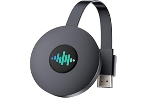 QIDUHUQI Wireless HDMI Dongle, 5G Miracast HDMI dongle, Cast für i-Phone/i-Pad/Android/iOS zu TV/Monitor/Projektor (unterstützt Miracast, DLNA, Airplay)