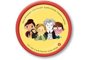 Kekz Chip de Audio para oyentes de Galletas, Little People, Big Dreams - Kekz 1: Montessori, Goodall, Christie, Hawking, Juego de Audio para niños a Partir de 5 años, Tiempo de Juego Aprox. 29 min