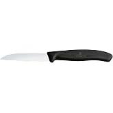 Victorinox 6.7433 SwissClassic 8cm Tırtıklı Soyma Bı&ccedil;ağı, Sİyah