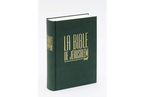 La Bible de Jérusalem - Compacte reliée verte