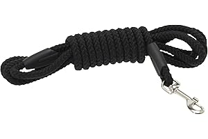 CHAPUIS SELLERIE Longe Corde en Polypropylène pour Chien Noir Diamètre 8 mm Longueur 3 m Taille S