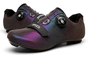 GZQIAWY Chaussures de Cyclisme Hommes Femmes Sports de Plein Air Vitesse VTT Adulte VTT Baskets Course VéLo Chaussure Plat Route Taquet