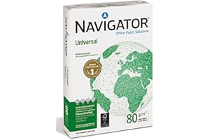 NAVIGATOR UNIVERSAL Navigator Paper-Media Universal A3 - Papel universal (DIN A3, 80 g/m², 500 unidades), color blanco