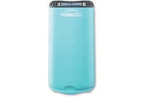 Thermacell Mückenabwehr Protect, innovatives Mückenschutz Standgerät im modernen Design, für Garten, Terrasse und Camping, blau