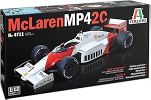 Italeri 4711 Mc Laren MP4/2C Prost - Rosberg, scala 1:12, Plastic Model Kit, Modello in Plastica da Montare, Modellismo