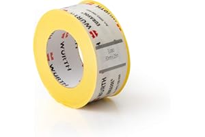 WURTH Eurasol Nastro Adesivo 60mm 25M, Weiß