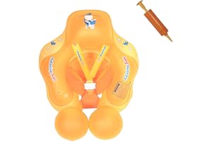 Pekelin Koło do pływania dla niemowląt z daszkiem przeciwsłonecznym koło do pływania dla niemowląt z dachem, koło do pływania dla dzieci od 3 miesięcy, koło do pływania