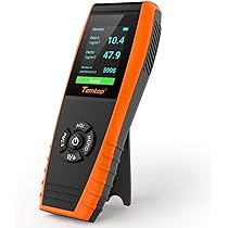 Air Quality Monitor - Detects Formaldehyde, TVOC, PM2.5, Temperature & Humidity With Real-Time Display