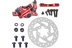 DXHBC Dexian X-Tech Kit de modification de frein pour Xiaomi Pro/Pro 2, disque de 120 mm + étrier de frein hydraulique + adaptateur, accessoire de scooter électrique