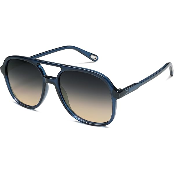Lunettes De Soleil Pilote Polarisées Long Keeper - Style Rétro Années 70, UV400, Pour Homme Et Femme - 11