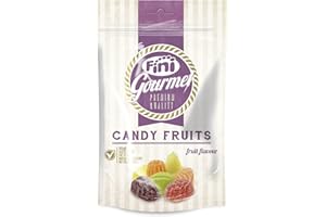 Fini Fruta Gourmet Pectina | Gominolas de Frutas Veganas, Sin Gluten - 165 gr