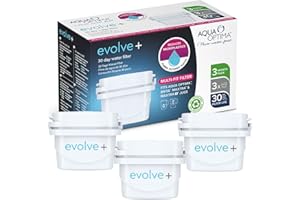 Aqua Optima Evolve+, cartucce filtranti per acqua, EPS314, compatibili con Brita, Maxtra+ e PerfectFit, in plastica