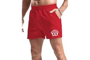 palglg Hombre Pantalónes Cortos para Culturismo Gimnasio Shorts Algodón