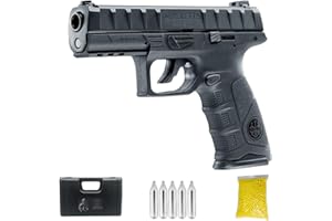 UMAREX BERETTA APX M12 Beretta APX M12 | Pack Pistola de bolines (Bolas PVC). Arma de Aire comprimido. CO2. Calibre 6 mm. 1.4 Julios.