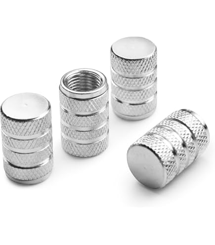 50x Metall Ventilkappen Auto - Sechseck Design Für Reifenventile