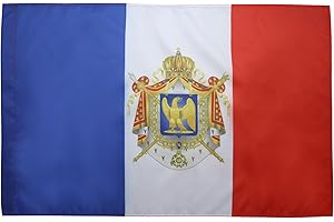 AZ FLAG Drapeau France Second Empire 1852-1870 avec Fourreau pour Hampe, 90cm x 60cm