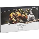 LYRA Rembrandt Polycolor Dry Paint, 72-Piece Metal Box