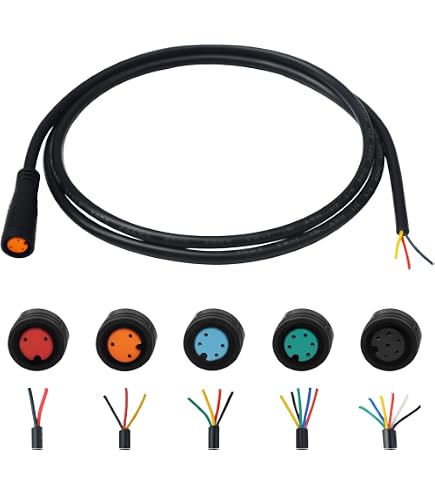 Câble D'extension Capteur De Vitesse Bafang - 30 Cm, 4 Broches étanche Pour Moteurs Mid-drive CAN