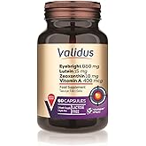 Validus Eyebrigth 880 mg + Lutein 15 mg 60 Kaps&uuml;l