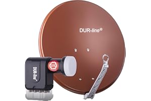 DUR-line Set antenna satellitare Select 75/80 [LNB, commutatore]