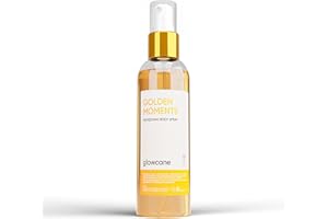 ‎GLOWCANE glowcane | Golden Moments Body Spray Damen | Fragrance Body Mist | Luxuriöser & fruchtiger Duft | Geschenke für Frauen | Schadstofffrei | Tierversuchsfrei & Vegan