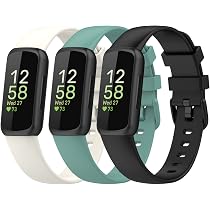 Fitbit Inspire 3 Bracelet D’activité Sport Et Santé – Autonomie 10 Jours, étanche 50m, Compatible Android/iOS, Couleur Parme