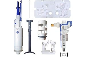 GENERISCH Ersatzteilset für Geberit Twinline Unterputz Spülkasten, Bj 1997-2002
