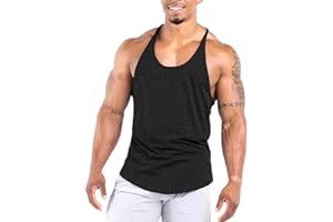 Agilelin Canottiera Uomo Palestra Allenamento Canotta Bodybuilding da Ginnastica ad Asciugatura Rapida