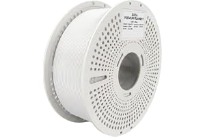 3IDEA Hyper PLA+ HS High Speed 3D Printer Filament 1.75mm, White, 1KG, Reusable Spool, High Toughness PLA+, ±0.02mm Dimensional Accuracy, Smooth Extrusion, Strong & Durable Prints