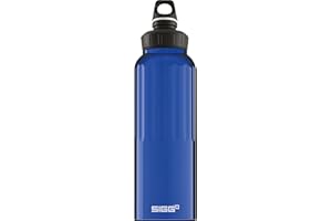 Sigg - Borraccia Alluminio - Traveller - Certificata Climate Neutral - Perfetta per Bevande Gassate - Ermetica - Leggera - Senza BPA - 0,6L / 1L