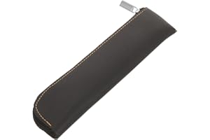 Healeved Insulin Pen Carrying Case, Leather Insulin Cooler Bags Insulin Pen Carrier Pouch Zipper Diabetic Medicine Storage Bag Case Protector Supplies Black