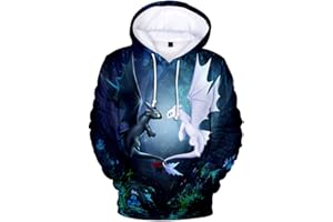 CIZEUR Sweats Enfants 3D Impressions d'animaux Pull Inspiré de Dessin Animé