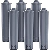 GLACIER FRESH Wasserfilter Kompatibel mit Jura E8, E6, S8, Z8, Z6, 6er Pack