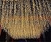 Produktbild LUCKY CLOVER-A String Light 20 Meter 200 LEDs Fenster Curtain Wedding Party Halloween Christmas Garten Zimmer Outdoor Indoor Wall Dekorationen (warm weiß, 8 Modi, Tail Stecker)
