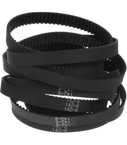 Courroie Distribution Caoutchouc 2m-142mm - Largeur 6mm - Boucle Fermée - Pour Imprimantes 3D, Machines - Noyau Fibre Verre