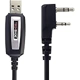 TechSide USB Cavo di Programmazione UltraFast per TechSide TI-F8+ Baofeng BF-888S / UV-5R, Radioddity, Retevis, Kennwood, Wou
