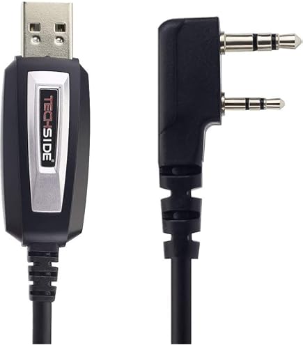 ASHATA Câble De Programmation USB Pour, Talkie-walkie Câble De Programmation USB Pour UV-9R BF-R760 BF-9700 BF-A58 GT-3WP RT6