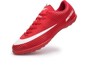 Zapatillas de fútbol Topoption para niños y adultos, profesionales, para entrenar al aire libre, para exteriores, atléticos, con tacos, unisex