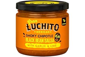 Gran Luchito Mexican Black Beans Salsa 300g (Pack of 1)