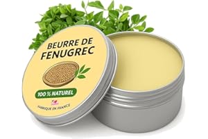 I LOVE MY POPOTIN MUSCLEZ VOS FESSES PAS VOS COMPLEXES Burro di fieno greco francese - Burro per Grossire i glutei, seno, fianchi, ideale - Cura della pelle-100% Natural-100 g, I Love My Popotin