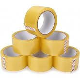ODTA 6 Adet Koli Bandı 45mm x 100 Metre - G&uuml;&ccedil;l&uuml; Yapışkanlı Şeffaf Ambalaj Bandı, Karton Kutu Paketleme ve Taşıma İ&ccedil;in Dayanık