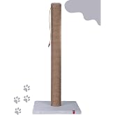 90cm Catnip Thick Tube Giant Scratch Board Grey