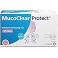 PARI MucoClear Protect 3% NaCl Inhalation Solution with Ectoin - Hypertone Saline Solution for Inhaling - for Children and Adults - 60 Ampoules of 5 ml - Sterile, No Preservatives