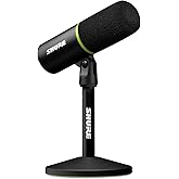Shure MV6 Gaming Microphone, Dynamic USB PC Mic for Gaming & Streaming