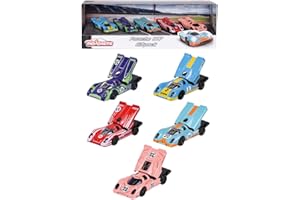 Majorette - Porsche 917 Giftpack - Voitures Miniatures en Métal - Echelle 1/64ème - Coffret 5 Véhicules - 212053171SM1
