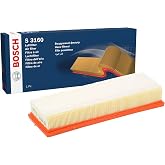 Bosch S3160 Car Air Filter Replacement Filter | Restricts Particles from Air Inlet, Moisture Resistance, with High Tensile St