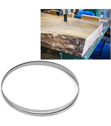 Lot De 2 Lames De Scie à Ruban AYAO 1425 Mm X 3,2 Mm X 10 TPI - Tranchantes Pour Bois Et Plastique