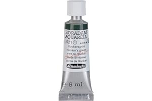 Schmincke – HORADAM® AQUARELL - feinste Künstler-Aquarellfarben, Hookersgrün - 5 ml