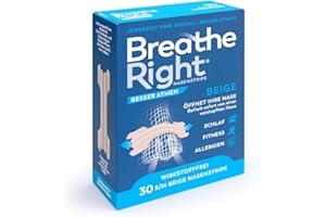BETTER Besser Atmen Breathe Right Nasenpflaster beige normal, 30 pzas Esparadrapo