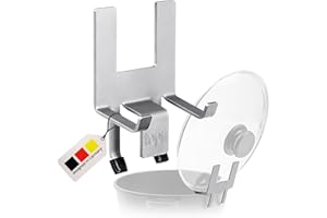 topfi® supporto per coperchio per pentole e padelle| L'aiuto in cucina per una superficie di lavoro libera e pulita, lascia semplicemente gocciolare l'acqua nella pentola